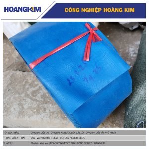 Ống nước cốt vải phủ nhựa Phi 80 - Ống đúc dẫn nước cát sỏi