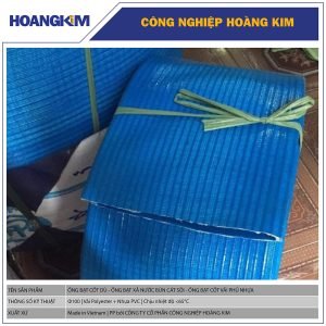 Ống bạt cốt dù tải bùn xả cát sỏi Phi 100 - Ống nước cốt vải phủ nhựa