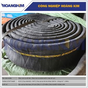 Ống cao su bố vải xả bùn Phi 125 - Ống cao su chịu áp lực cao