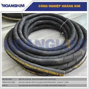 Ống cao su bố vải Phi 16 Chịu áp lực cao