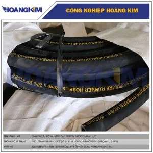 Ống cao su bố vải Phi 22 - Ống cao su dẫn nước chịu áp lực cao
