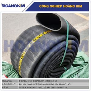 Ống cao su bố vải xả cát xả bùn Phi 220 - Ống cao su chống phá