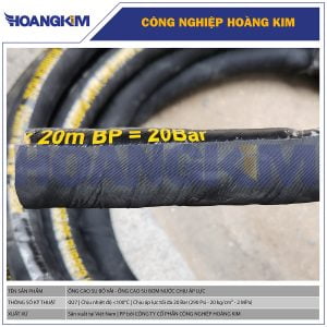 Ống cao su bố vải Phi 27 - Ống cao su dẫn dầu chịu lực