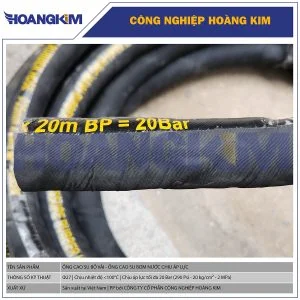 Ống cao su bố vải Phi 27 - Ống cao su dẫn dầu chịu lực