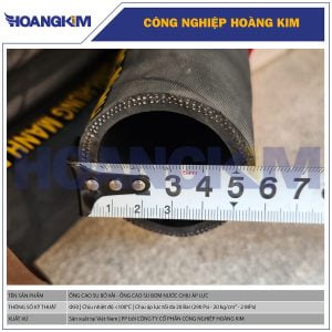 Ống cao su bố vải Phi 50 - Ống cao su chịu nhiệt