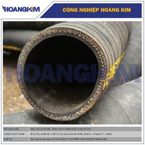 Ống cao su bố vải Phi 70 - Air Pressure Rubber Hose