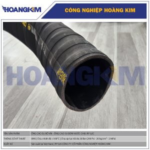 Ống cao su xả nước chịu áp lực cao Phi 90 - Ống cao su bố vải