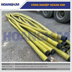ống cao su lõi thép hút cát Phi 100 - Ống cao su bơm hút bê tông Cát Sỏi