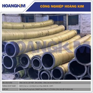 Ống cao su lõi thép Phi 250 - Ống cao su hút nước chịu mài mòn tốt