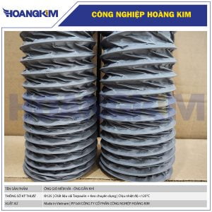 Ống gió vải mềm Phi 125 - Ống sun Hàn Quốc