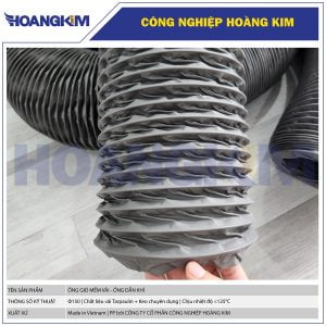 Ống gió công nghiệp Phi 150 - Ống gió vải mềm