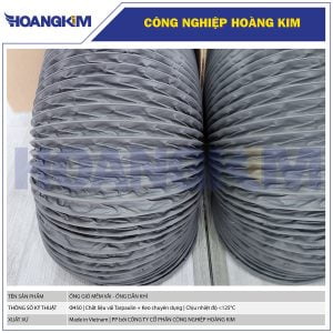 Ống gió mềm vải Phi 450 - Ống hút mùi dẫn khí