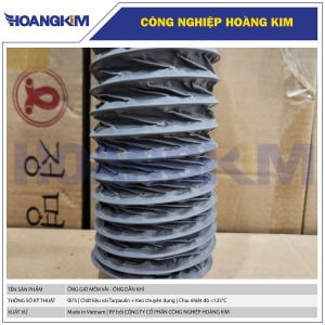 Ống gió mềm vải Tarpaulin Phi 75 - Ống gió Hàn Quốc