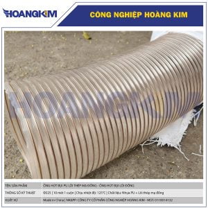 Ống hút bụi PU lõi đồng Phi 325