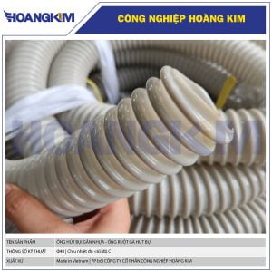Ống hút bụi gân nhựa Phi 40