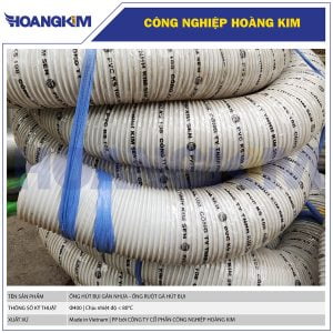 Ống hút bụi gân nhựa Phi 400 - Ống gân hút bụi cỡ lớn