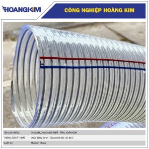Ống nhựa mềm lõi thép Phi 125-127