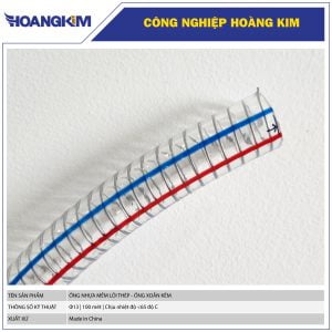 Ống Nhựa Mềm PVC Lõi Thép Phi 13