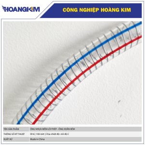 Ống Nhựa Mềm Lõi Thép Phi 16 - Ống Xoắn Kẽm