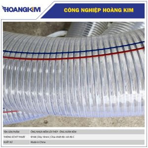 Ống nhựa mềm lõi thép Phi 168